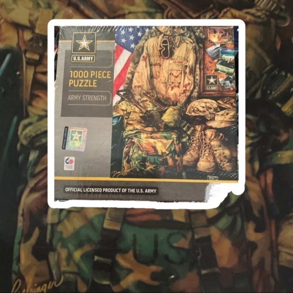 U.S. Army 1000 Piece Puzzle